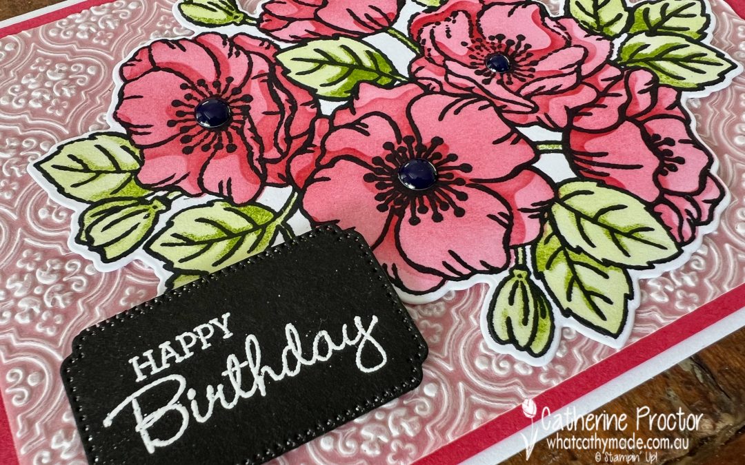 AWH Colour Creations Enduring Beauty Birthday Card Â